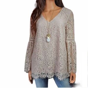 🔴SOLD🔴 Sundance Charmant Lace Blouse Sz M